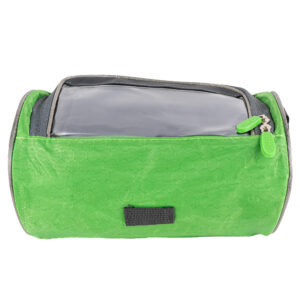 Bike Handlebar Bag – Waterproof Bicycle Front Frame Bag with Sensitive TPU Touch Screen, Phone Holder Cycling Storage Pouch for Road, Mountain, and Electric Bikes