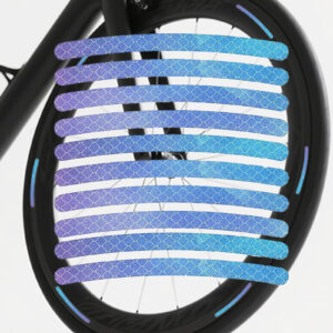 Reflective Tape Outdoor Waterproof - High Visibility Reflector Tape for Bikes, Motorcycles, and Safety Marking, 20 Pcs ( Dazzling Colors )