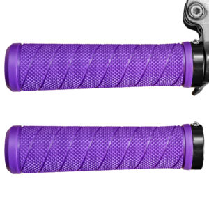 Bike Handlebar Grips – Non-Slip Bicycle Grips for Mountain, Road & BMX Bikes, Ergonomic Soft Rubber Grip for Comfortable Cycling