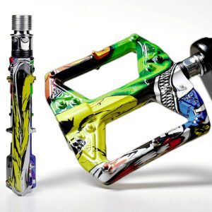 9/16 Bike Pedals – Durable Flat Pedals for Mountain Bikes, Road Bikes & E-Bikes, Anti-Slip Platform, Smooth Sealed Bearings, Lightweight and Easy to Install