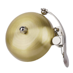 Brass Bike Bell, Bicycle Bell for Adult Bikes, Loud & Clear Sound Bicycle Bell for Adults & Kids Classic Design, Easy Installation Fits Mountain, Road, Folding Bikes and Scooters
